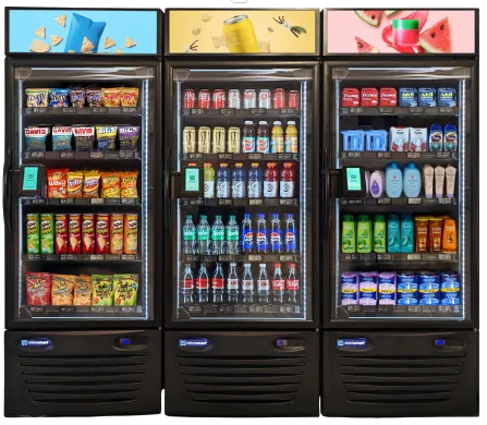 Smart cooler micro-market for Raleigh offices